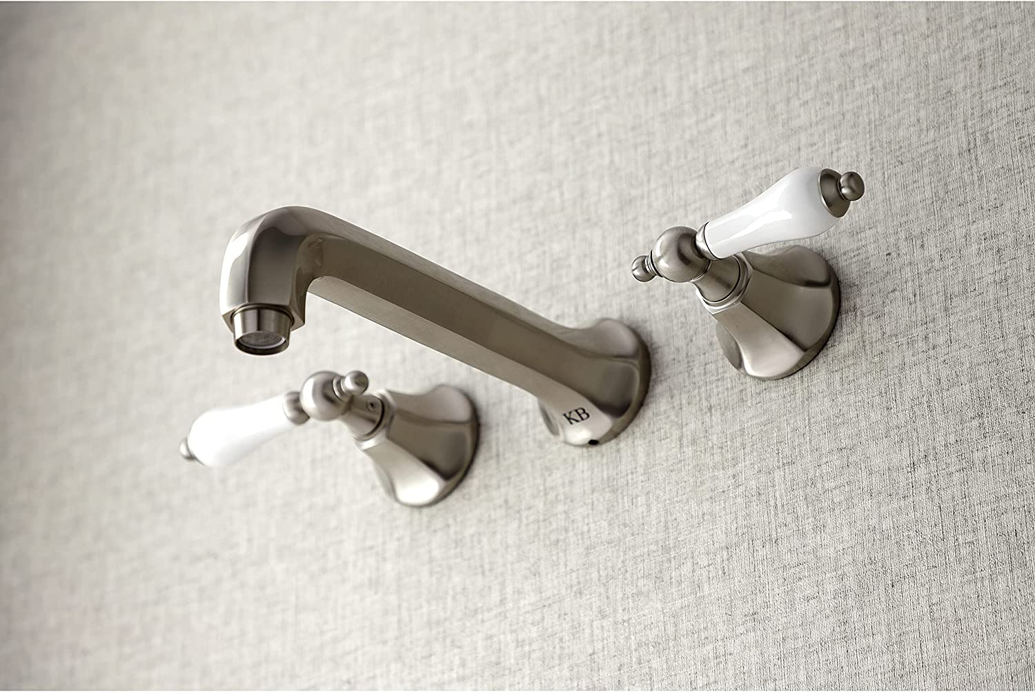 Kingston Brass KS4028PL Metropolitan Tub Faucet, Brushed Nickel