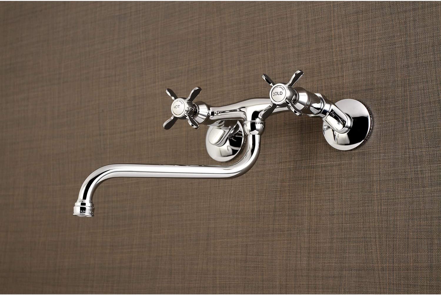 Kingston Brass KS115C Essex Bathroom Faucet, Polished Chrome