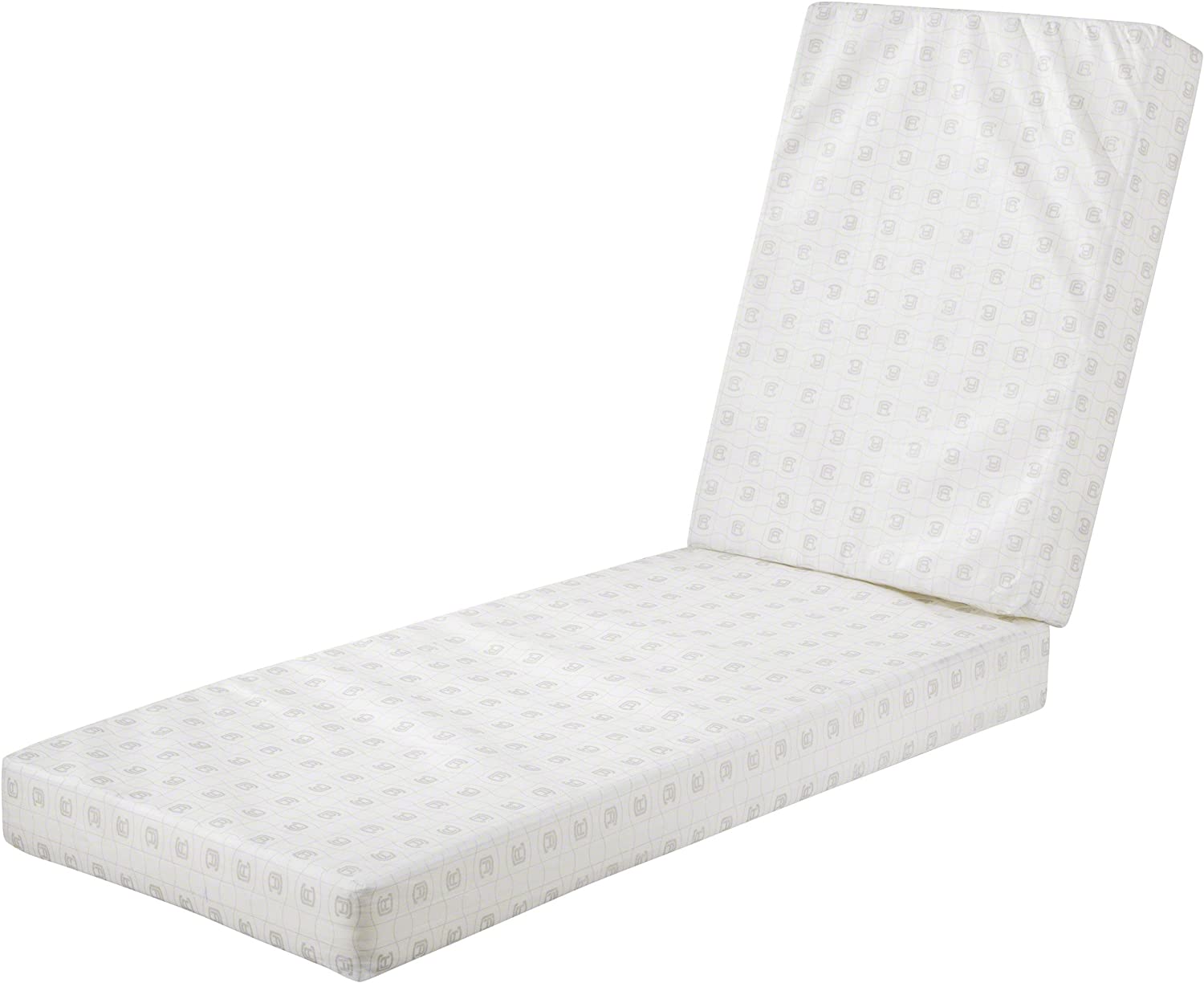 Classic Accessories Water-Resistant 72 x 21 x 3 Inch Patio Chaise Lounge Cushion Foam