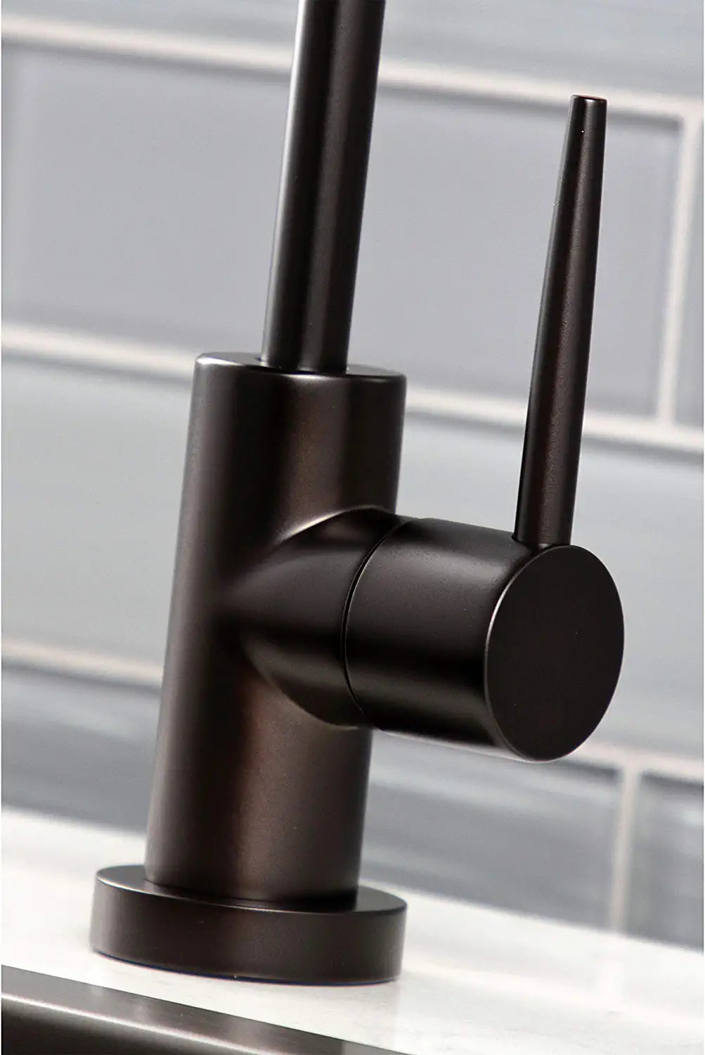 Kingston Brass KS6195NYL New York Water Filtration Faucet, Oil Rubbed Bronze