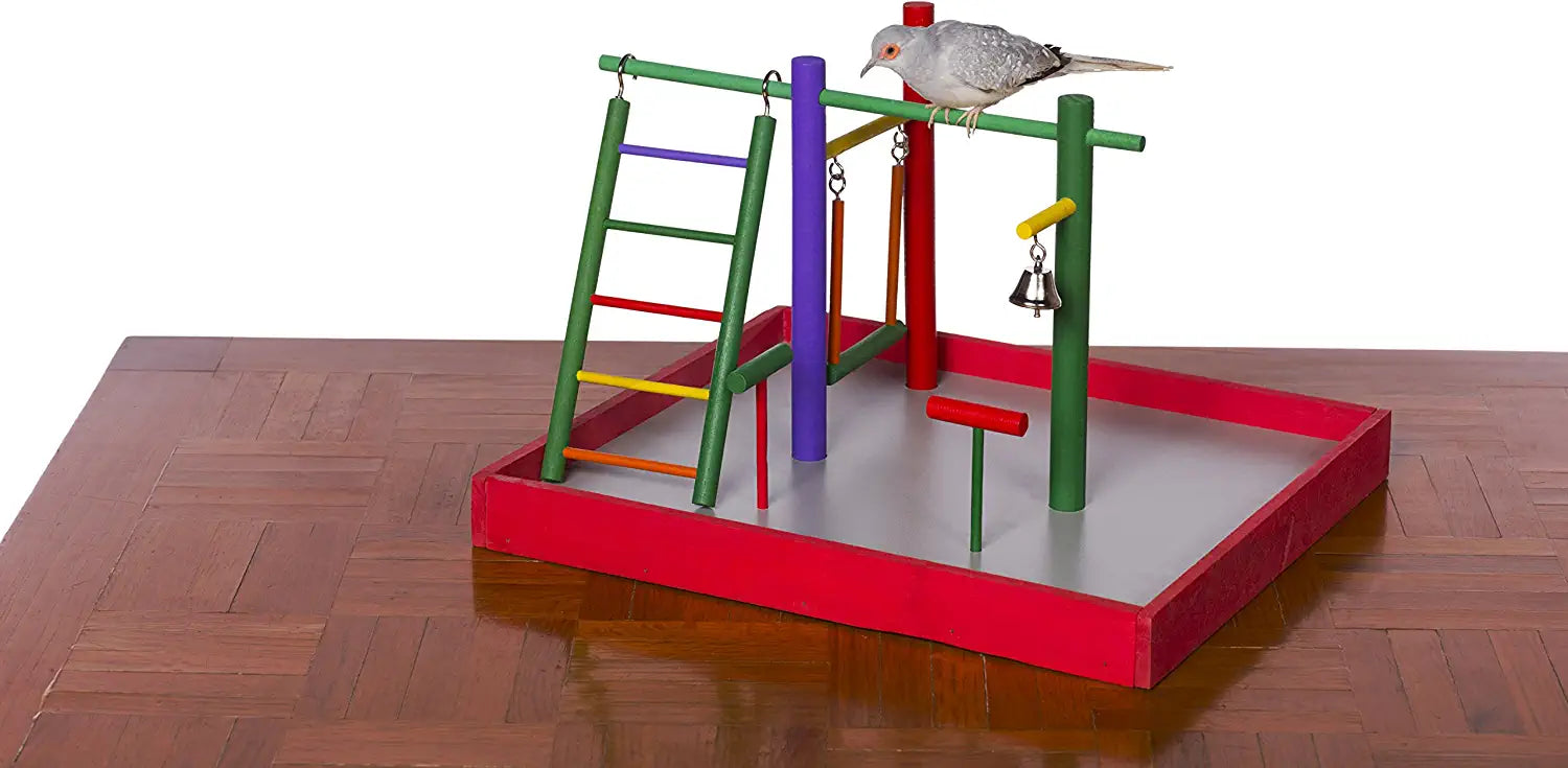 Prevue Pet Parakeet Park Tabletop Playpen