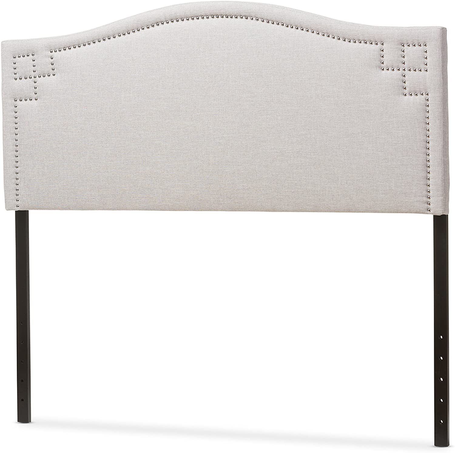 You can imagine this designer piece feeling right at home in a villa in the Hollywood Hills or a lavish loft in New York. Transform your space into a luxurious hideaway. The beautiful nail head detailing cornering the headboard adds that subtle sparkle t