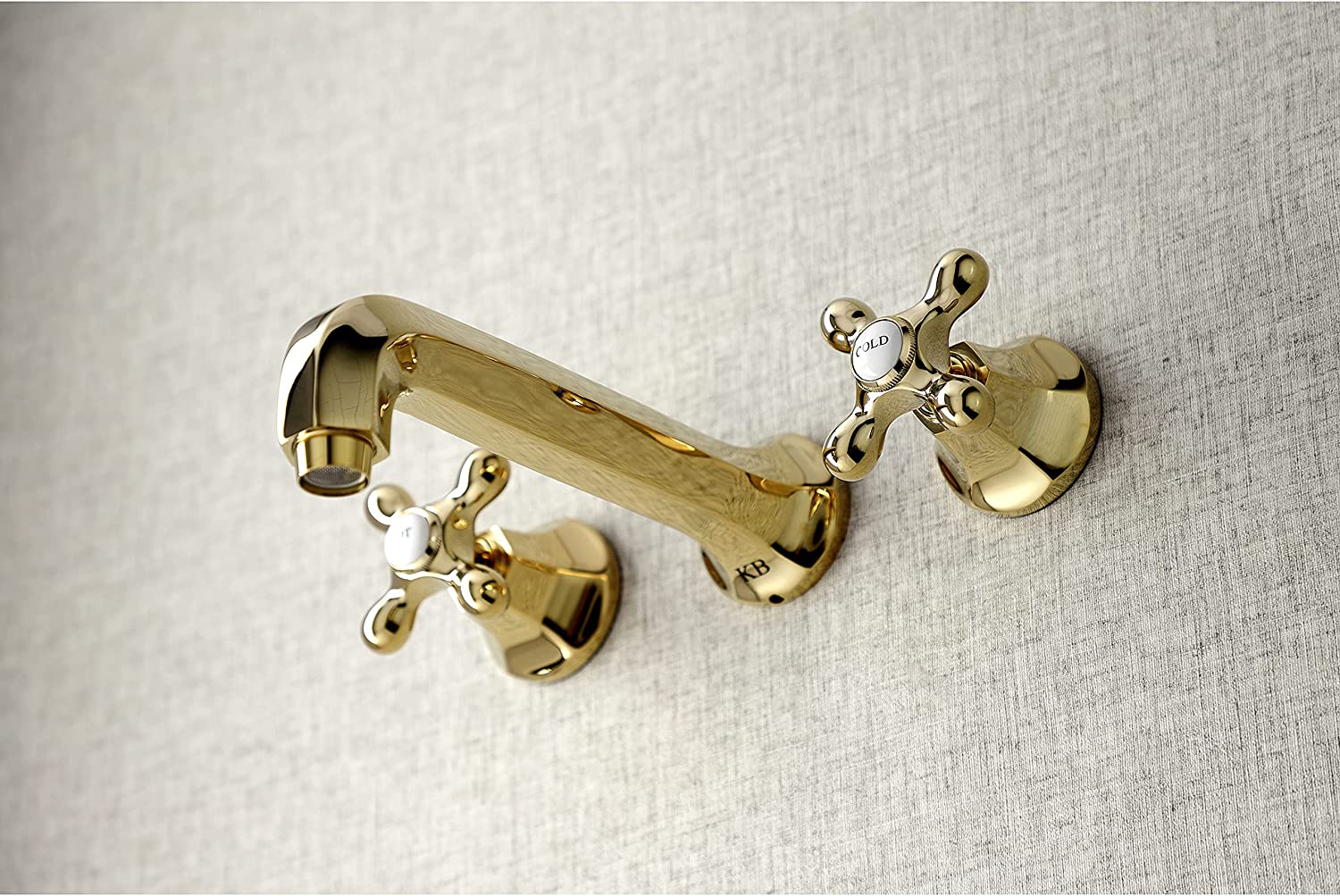 Kingston Brass KS4022AX Metropolitan Tub Faucet, Polished Brass