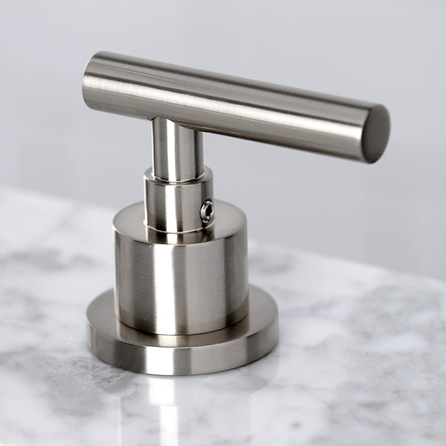 Kingston Brass FSC8958CML Manhattan Widespread Bathroom Faucet, Brushed Nickel