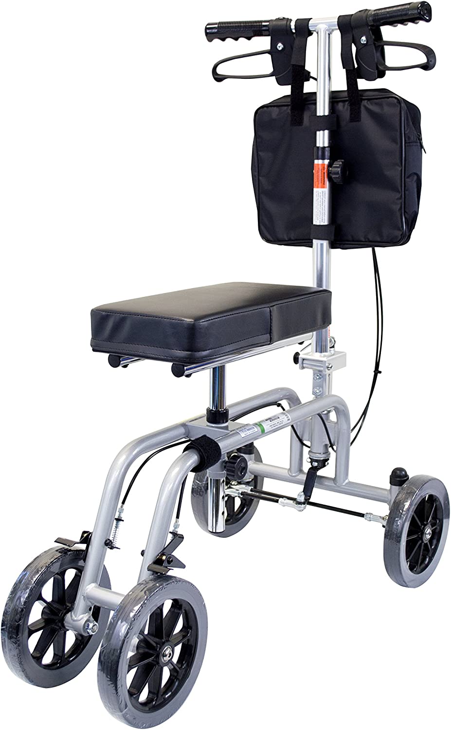 Essential Medical Supply Free Spirit Knee and Leg Walker with Patented Design, Unique Turning Mechanism, Extra Height Adjustability and 400lb Weight Capacity