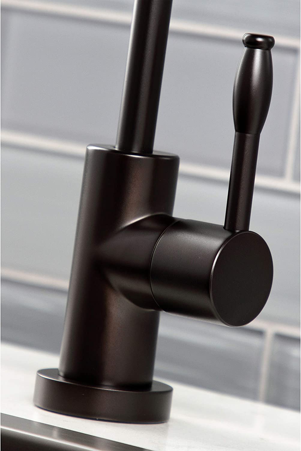 Kingston Brass KS6195NKL Nustudio Water Filtration Faucet, Oil Rubbed Bronze