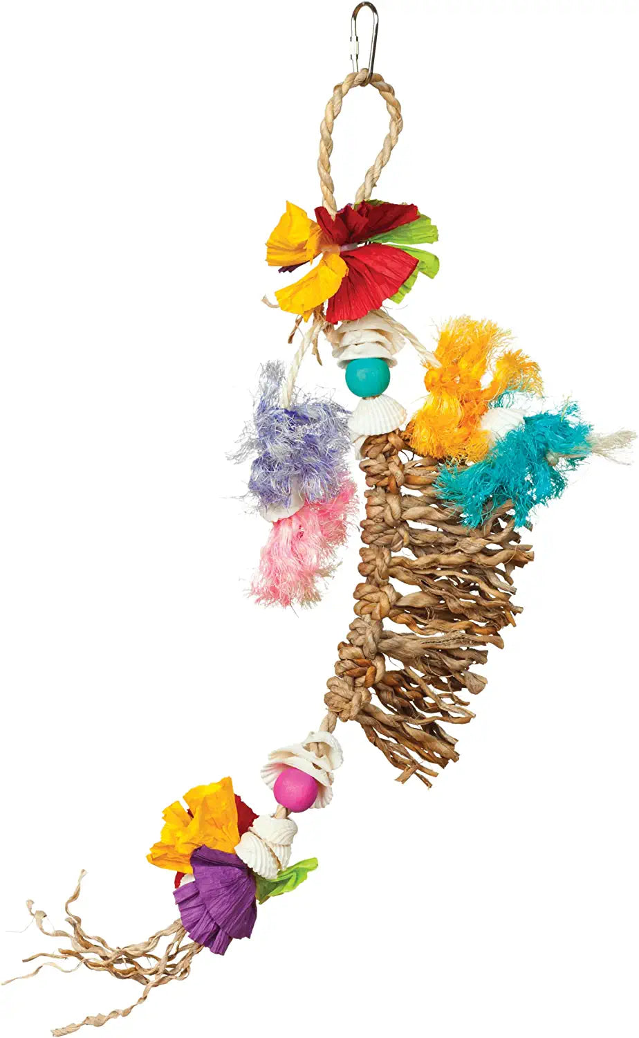 Prevue Hendryx 62508 Tropical Teasers Knots of Fun Bird Toy