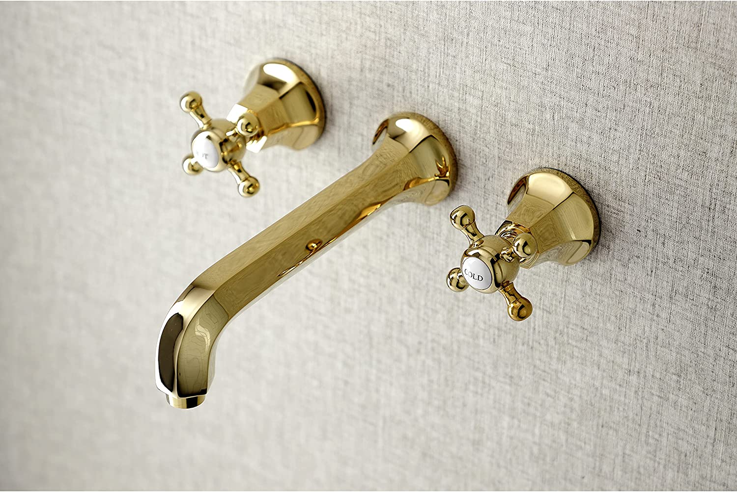 Kingston Brass KS4022BX Metropolitan Tub Faucet, Polished Brass