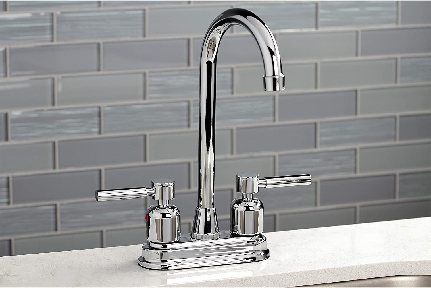 Kingston Brass KB8491DL Concord Bar Faucet, Polished Chrome