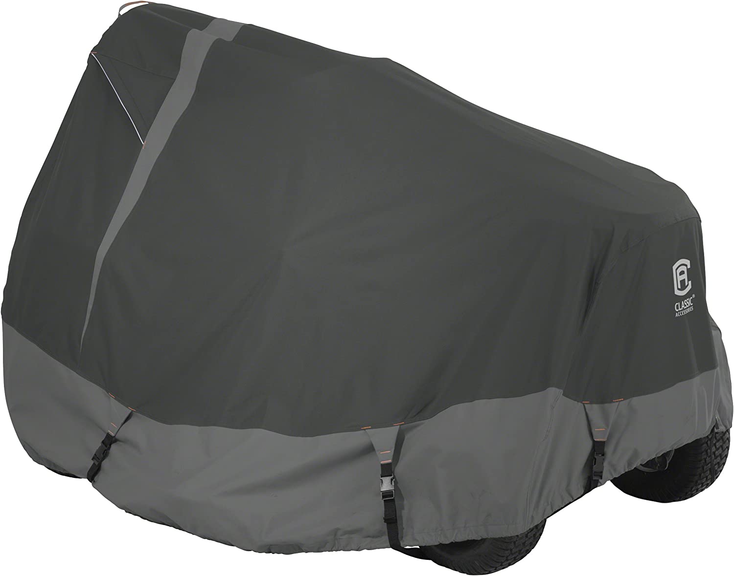 Classic Accessories StormPro Waterproof Heavy-Duty Lawn Tractor Cover, Fits tractors with decks up to 54 in