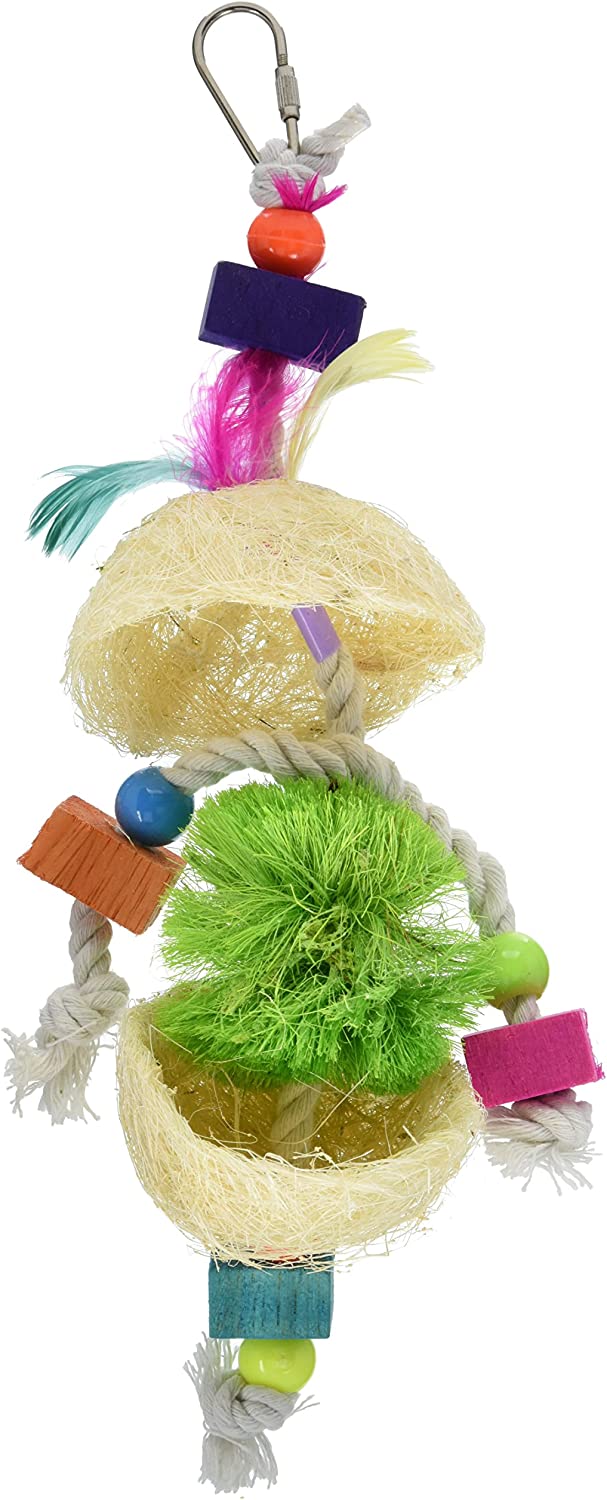 Prevue Pet Products Tropical Teasers Fireball Bird Toy, Multicolor