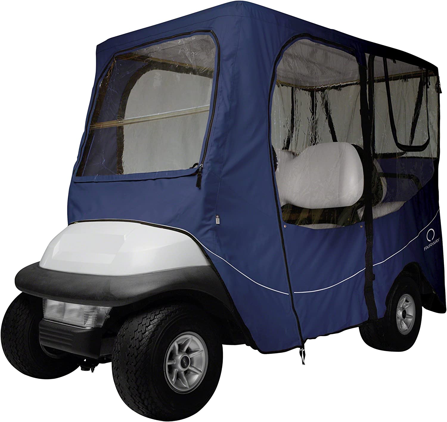 Classic Accessories Fairway Golf Cart Deluxe Enclosure