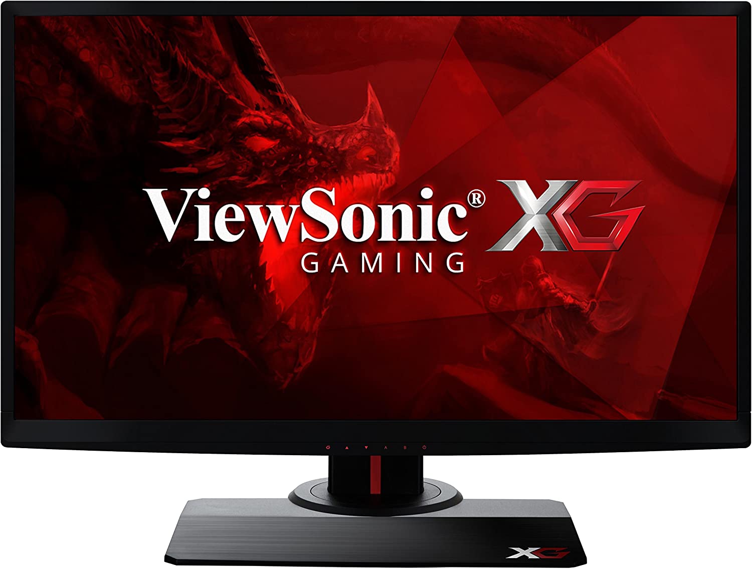 ViewSonic XG2530 25 Inch 1080p 240Hz 1ms Gaming Monitor with FreeSync Premium Eye Care Advanced Ergonomics HDMI and DP for Esports