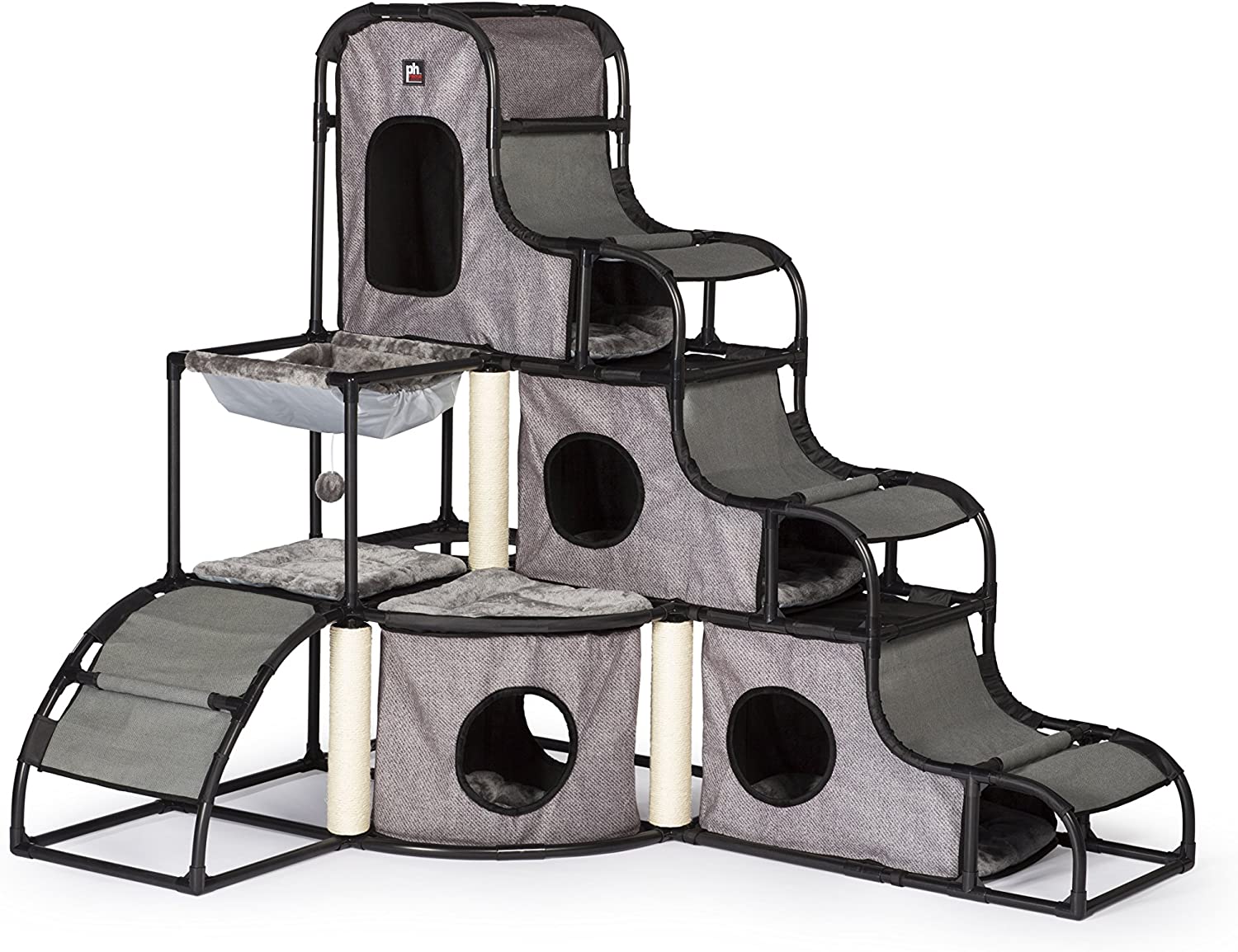 Prevue Pet Products Catville Tower Gray 7240, Gray