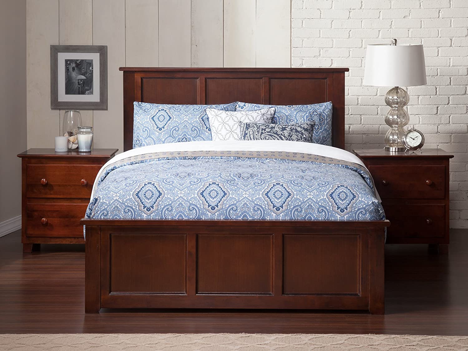 AFI Madison Bed, Queen, Walnut