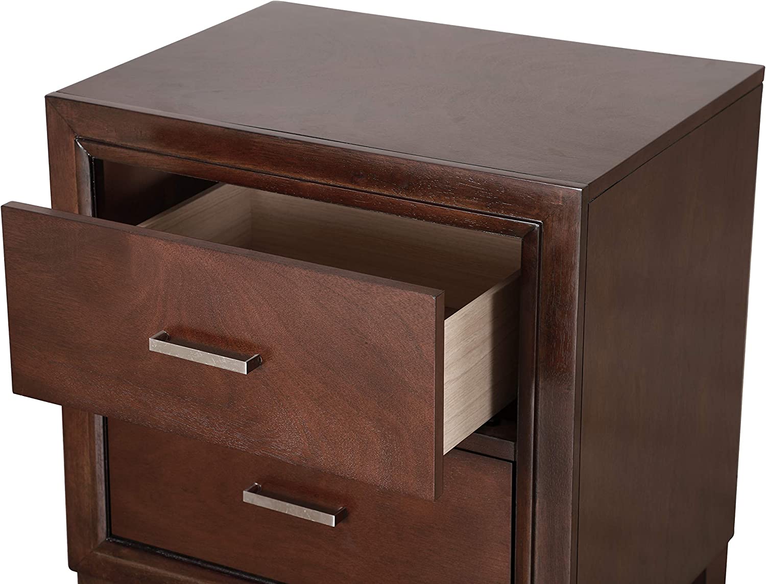 Glory Furniture 2 Drawer Nightstand Cappuccino