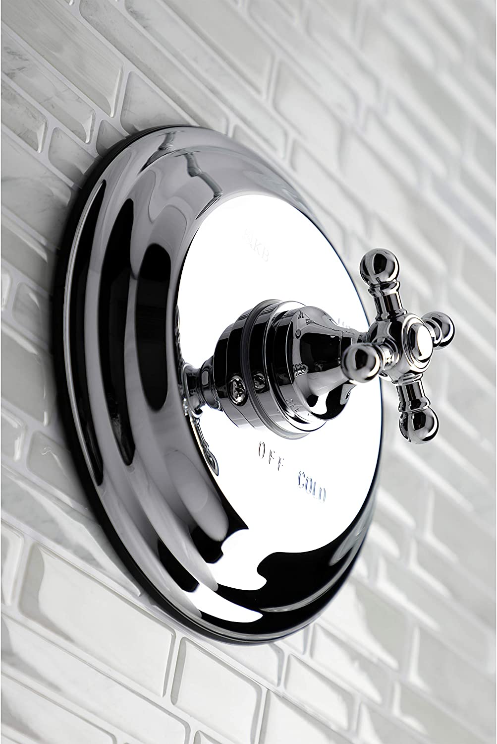 Kingston Brass KB2631BXTSO Shower Faucet Trim Only, Polished Chrome