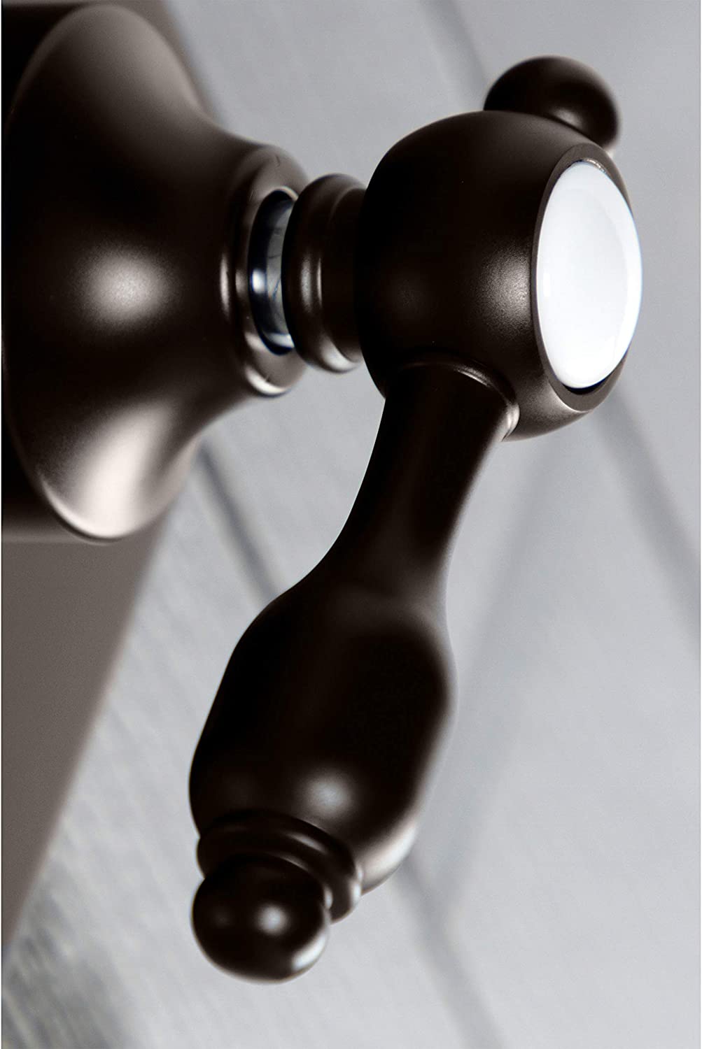 Kingston Brass KS3045TAL Tudor Three-Way Diverter Valve with Trim Kit, Oil Rubbed Bronze