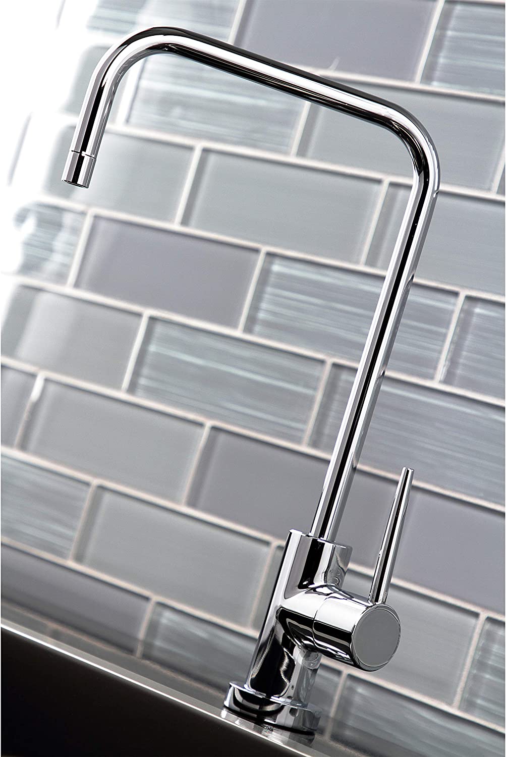 Kingston Brass KS6191NYL New York Water Filtration Faucet, Polished Chrome