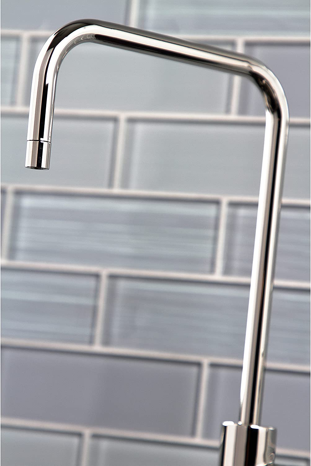 Kingston Brass KS6196NYL New York Water Filtration Faucet, Polished Nickel