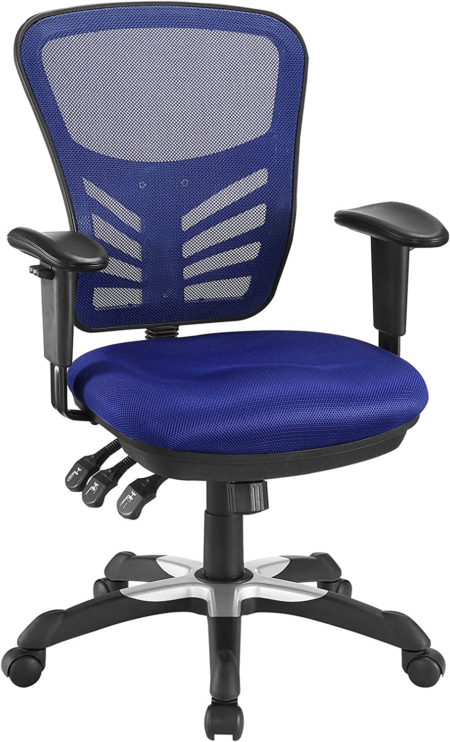 Modway EEI-757 Articulate Ergonomic Mesh Office Chair in Blue