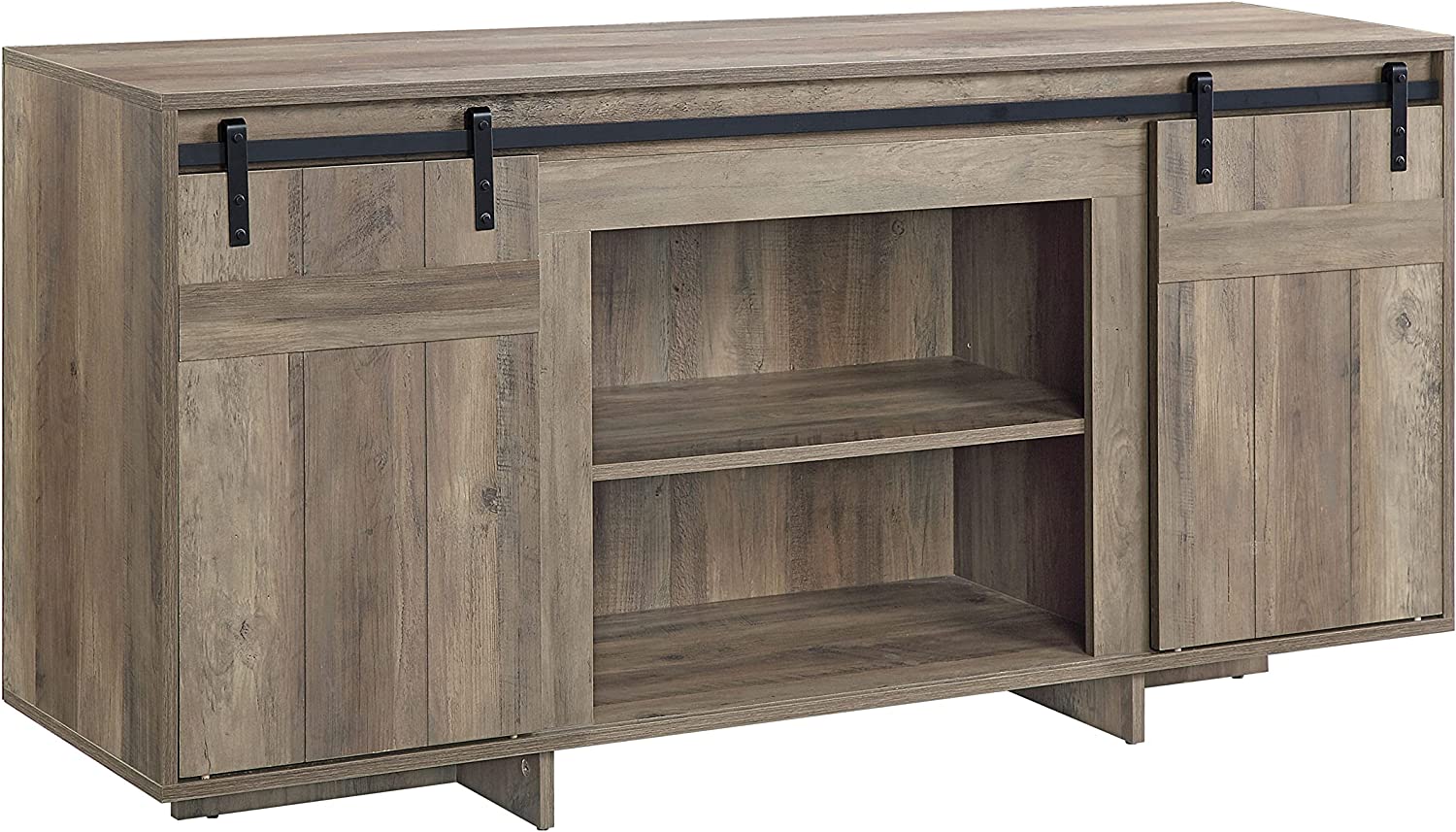 Acme Furniture Bellarosa TV Stand, Rustic Oak