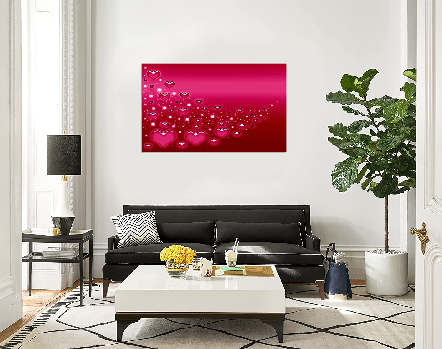 Screen Gems SGW-005 Wall D√É∆í√Ç¬©cor, red, hot Pink