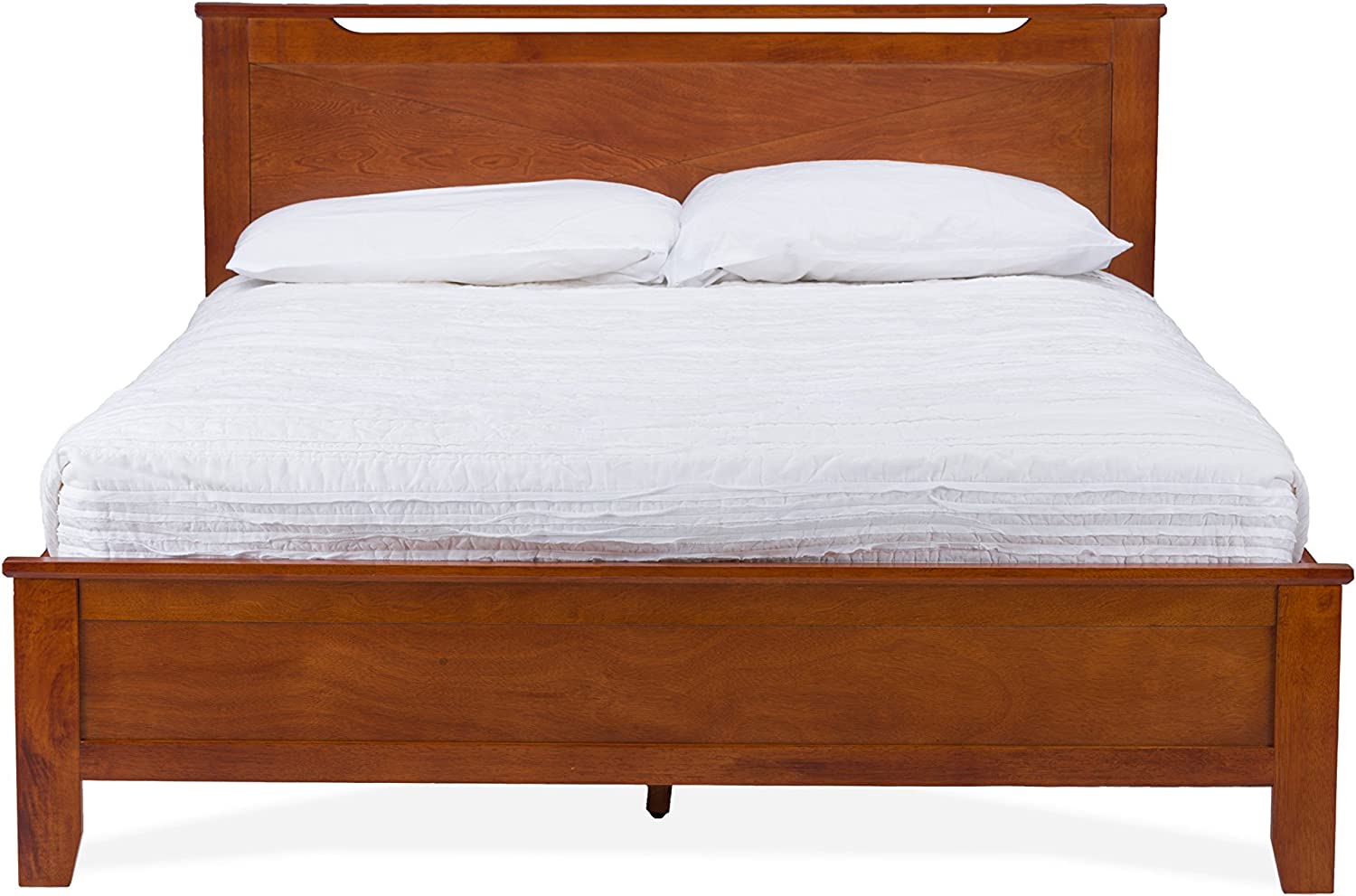 Baxton Studio Demitasse Brown Wood Contemporary Bed, Twin