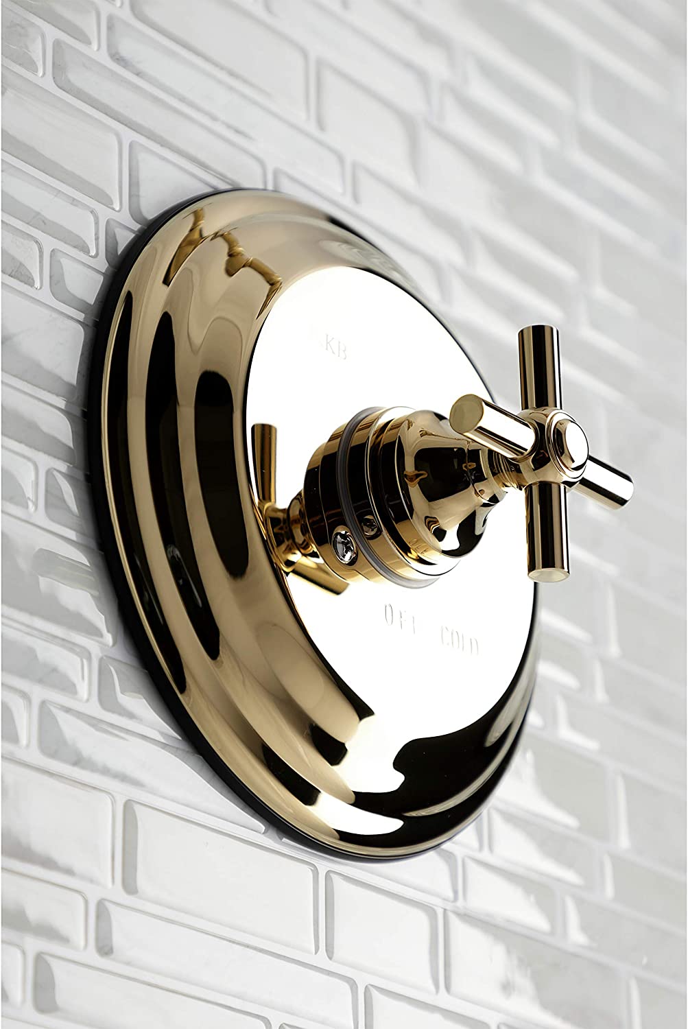 Kingston Brass KB2632EXSO Shower Faucet, Polished Brass