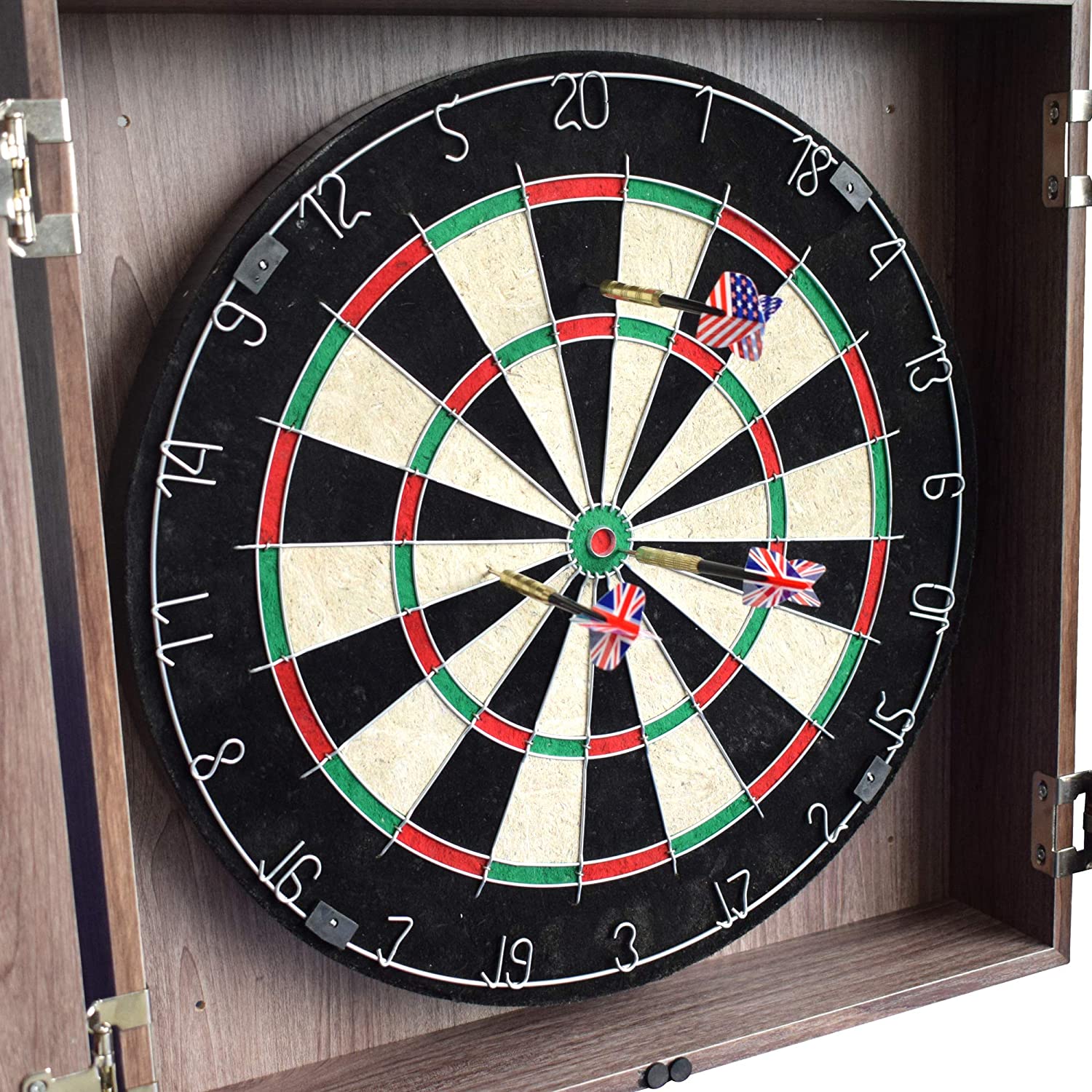 Hathaway Winchester Dartboard &amp; Cabinet Set