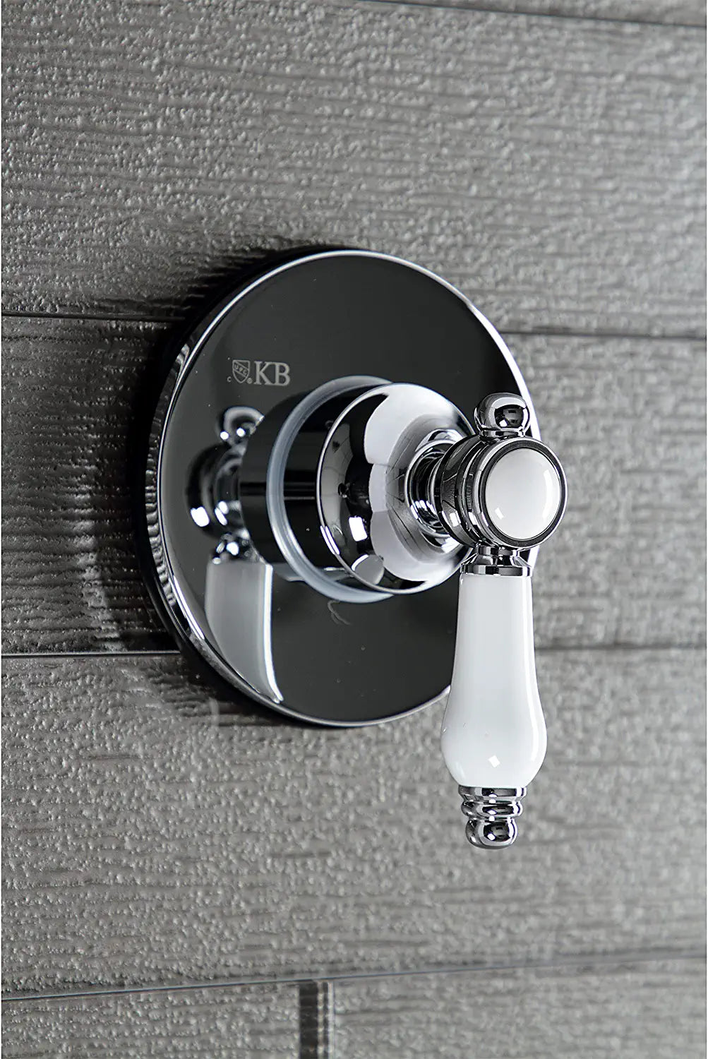 Kingston Brass KS3031BPL Bel-Air Three-Way Diverter Valve with Trim Kit, Polished Chrome