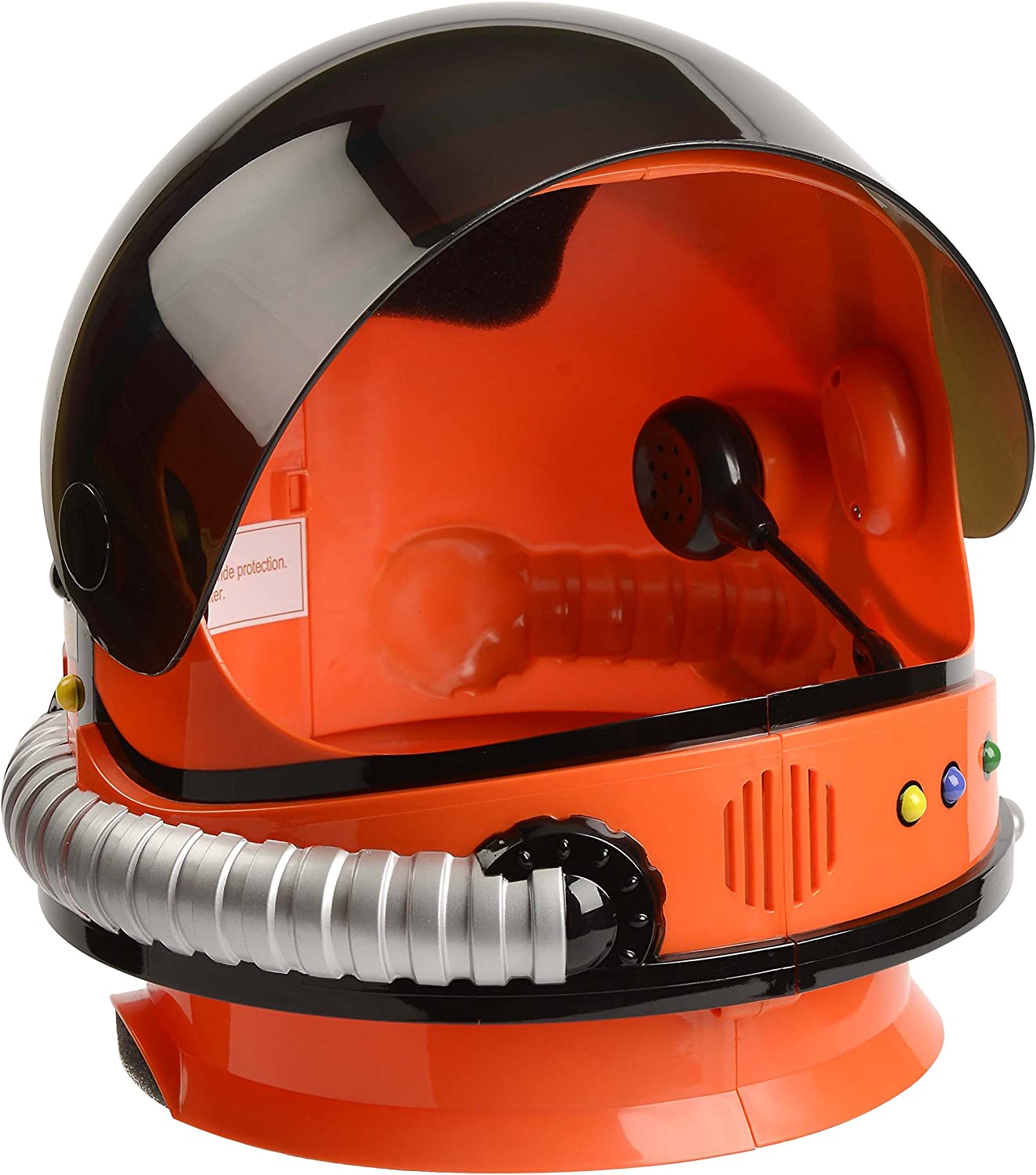 Aeromax Jr. Astronaut Helmet with Sounds and Retractable Visor, Orange