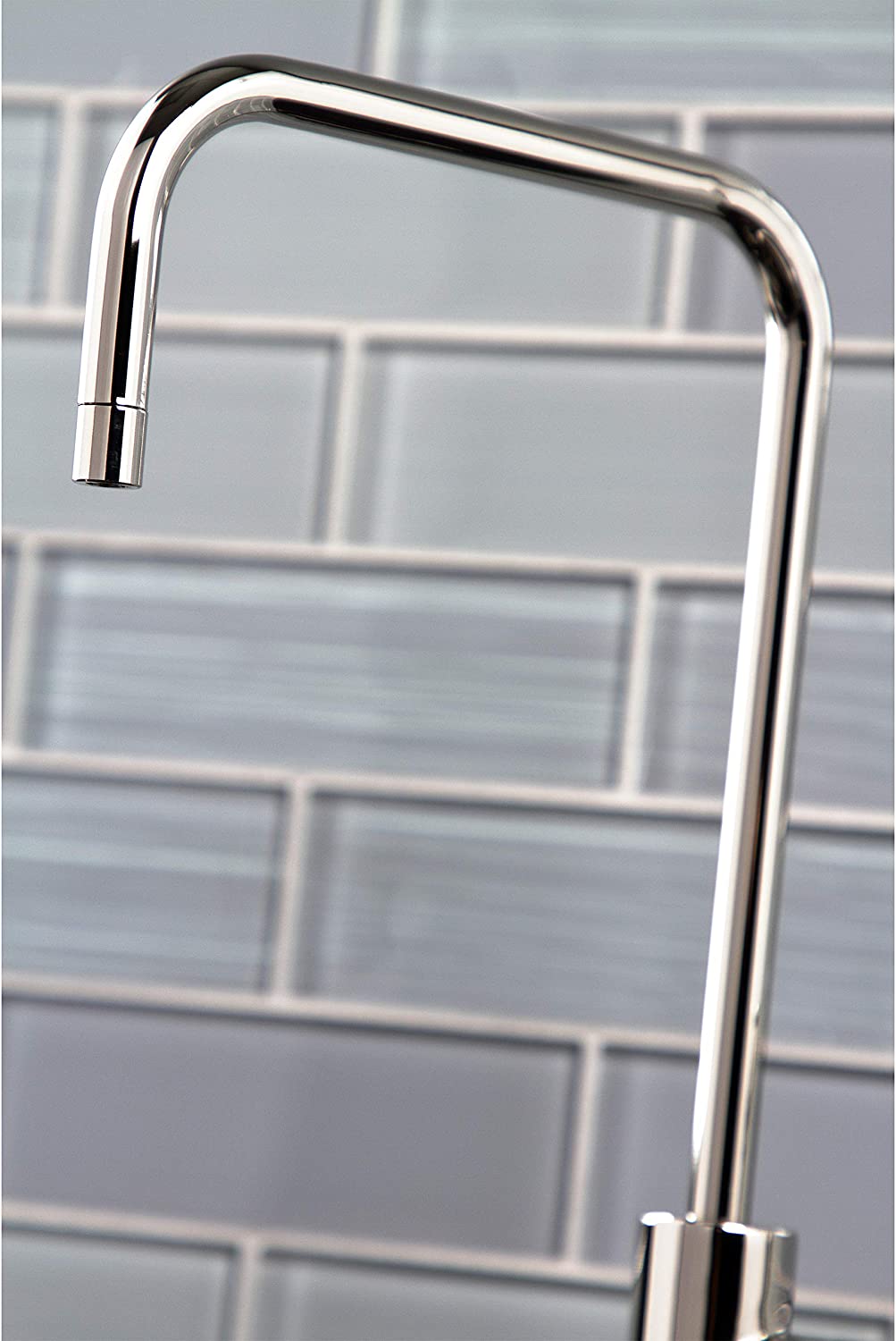 Kingston Brass KS6196NKL Nustudio Water Filtration Faucet, Polished Nickel