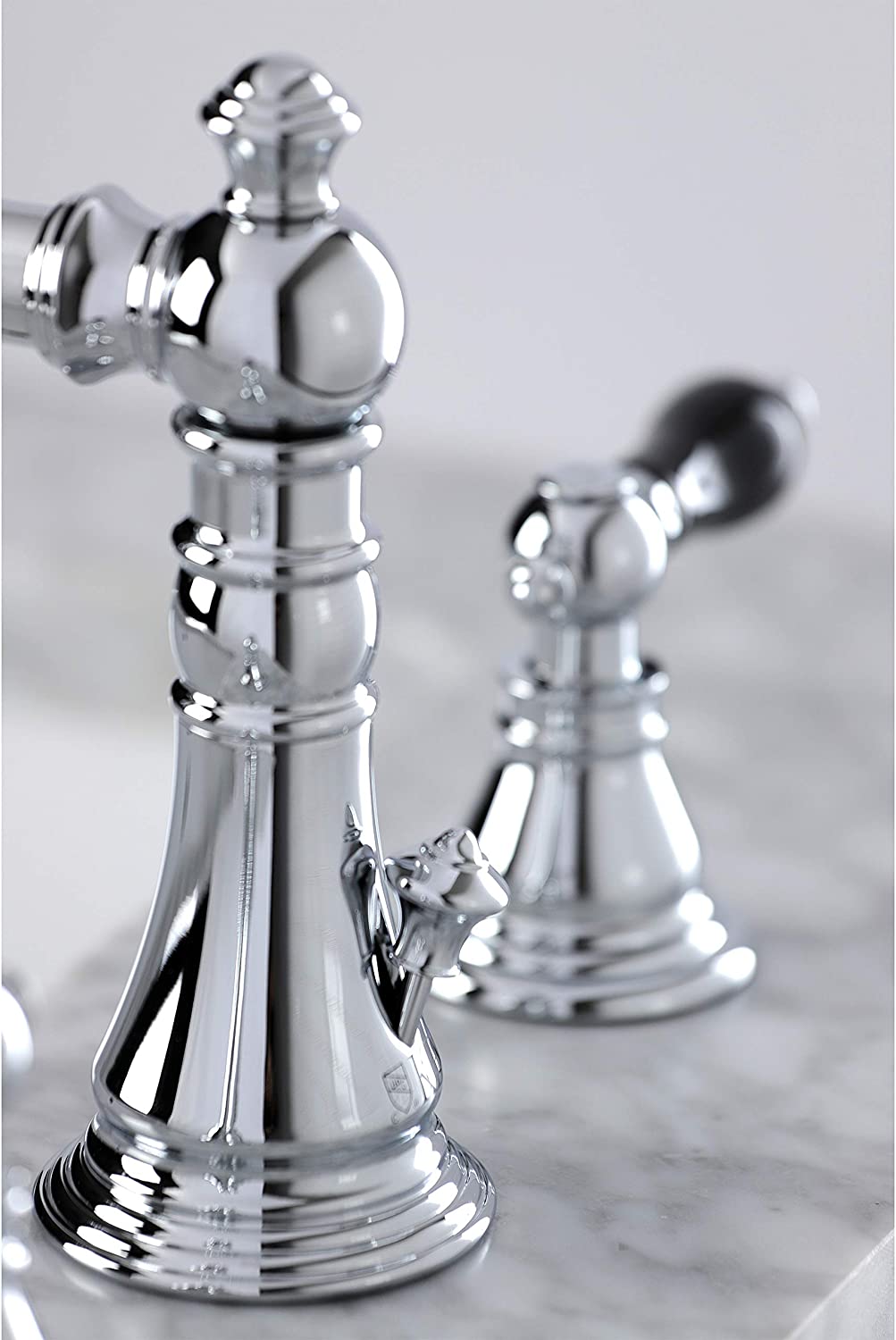 Kingston Brass FSC1971AKL Duchess Widespread Bathroom Faucet, Polished Chrome