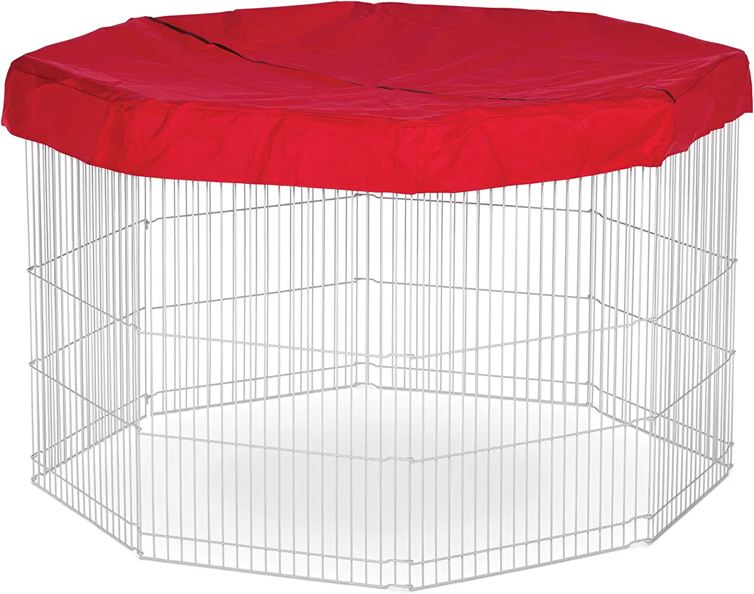 Prevue Pet Products SPV40097 Mat/Cover for 8-Panel Play Pen, Red