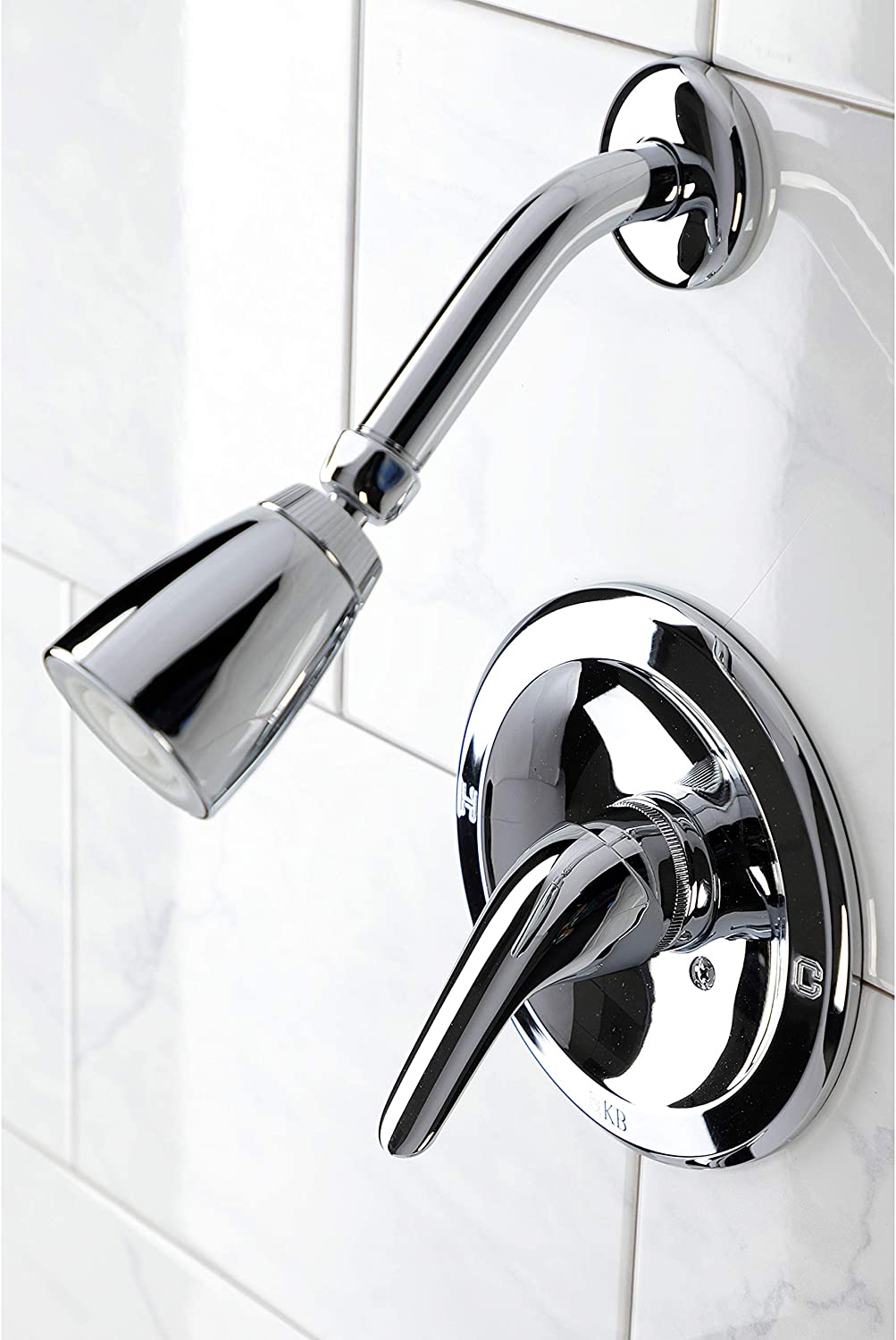 Kingston Brass KB531LSO Shower Faucet, Polished Chrome