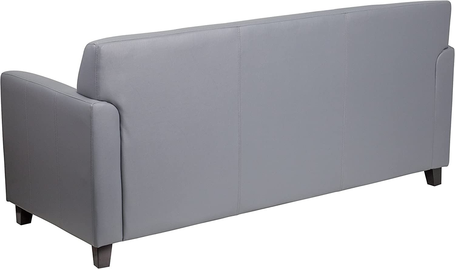 Flash Furniture HERCULES Diplomat Series Gray LeatherSoft Sofa
