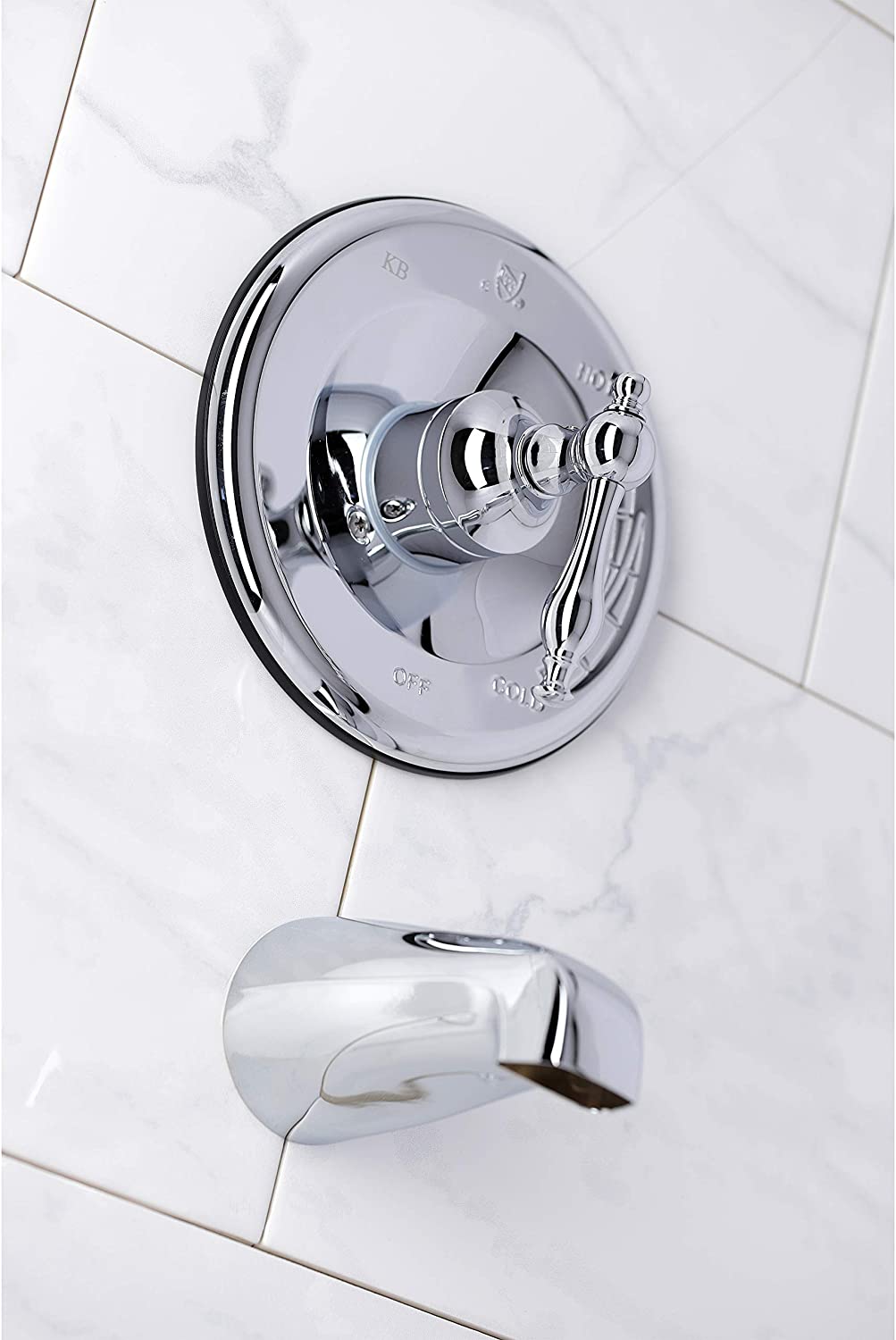 Kingston Brass KB1631NLTO Shower Faucet Tub Only, Polished Chrome