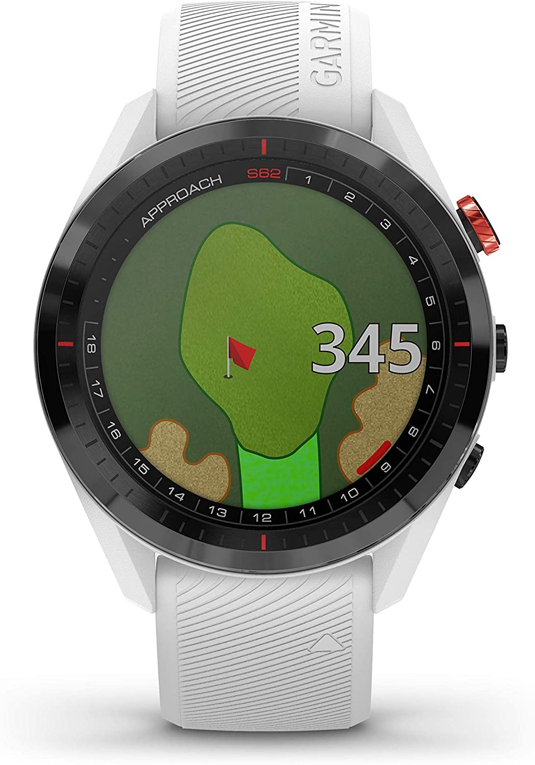 Garmin Approach S62, Premium Golf GPS Watch, Built-in Virtual Caddie
