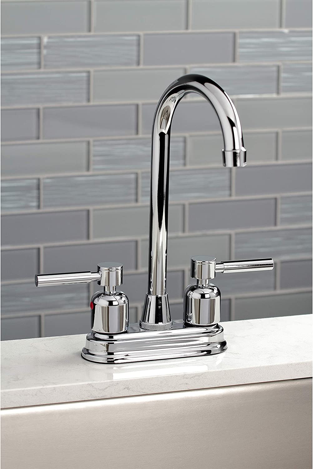 Kingston Brass KB8491DL Concord Bar Faucet, Polished Chrome