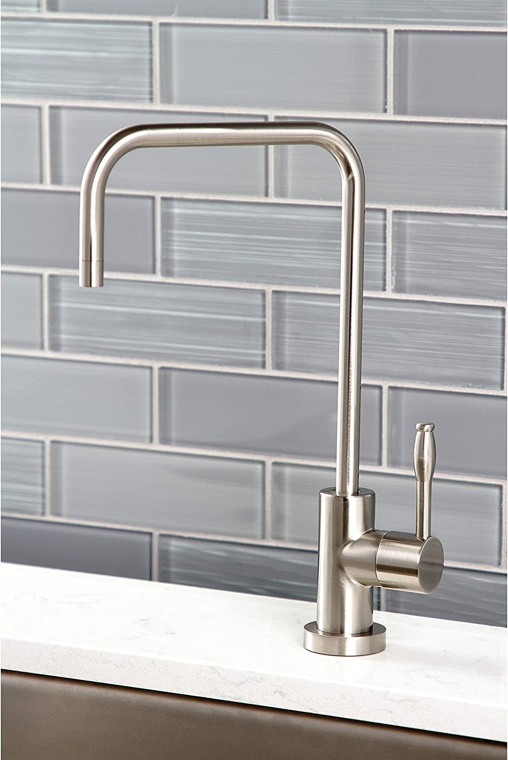 Kingston Brass KS6198NKL Nustudio Water Filtration Faucet, Brushed Nickel