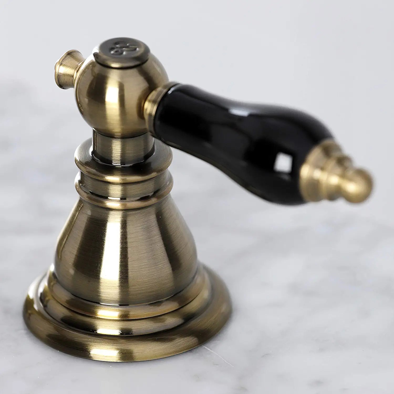 Kingston Brass FSC19733AKL Duchess Widespread Bathroom Faucet, Antique Brass