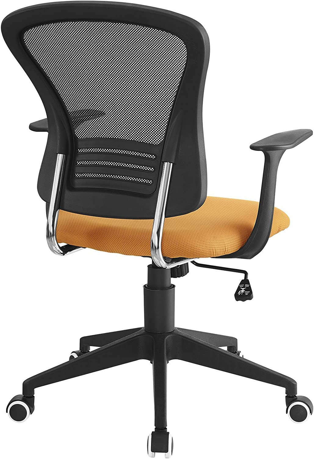 Modway Poise Office Chair in Orange
