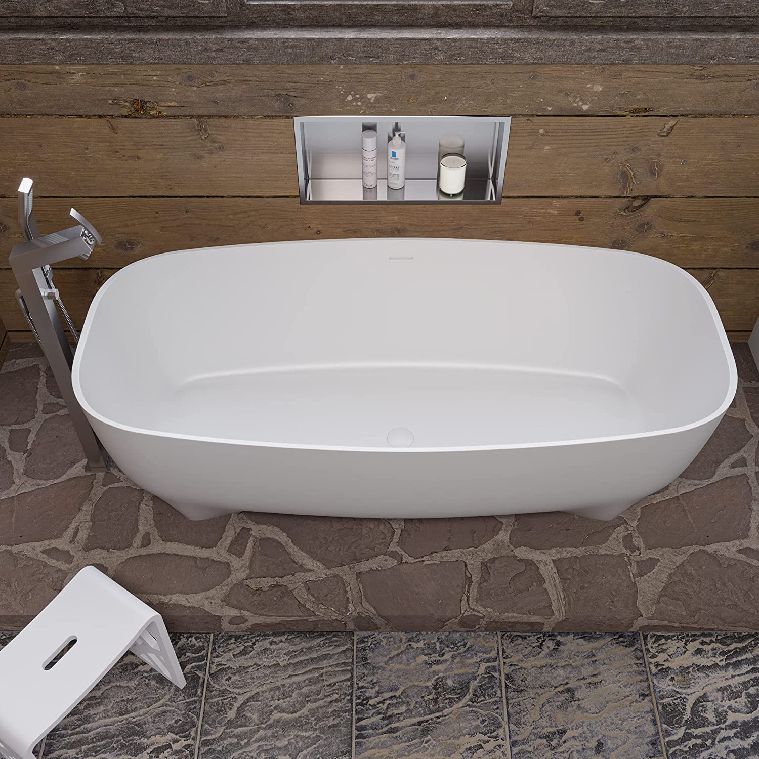 ALFI brand AB9980 Tub, White Matte