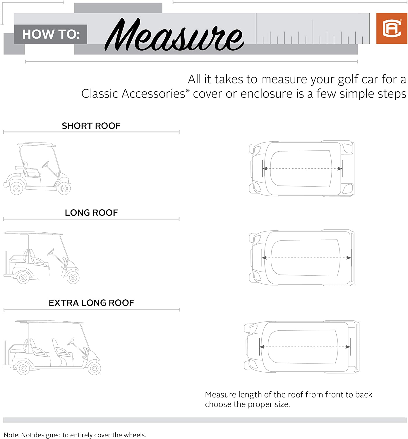 Classic Accessories Fairway Golf Cart Travel Enclosure