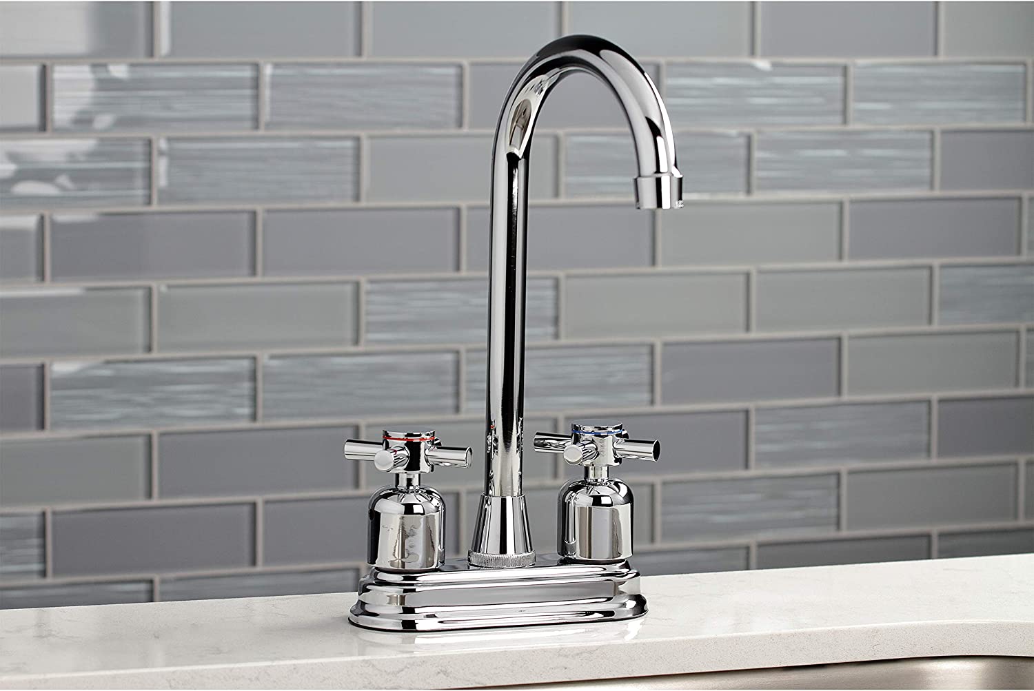 Kingston Brass KB8491DX Concord Bar Faucet, Polished Chrome