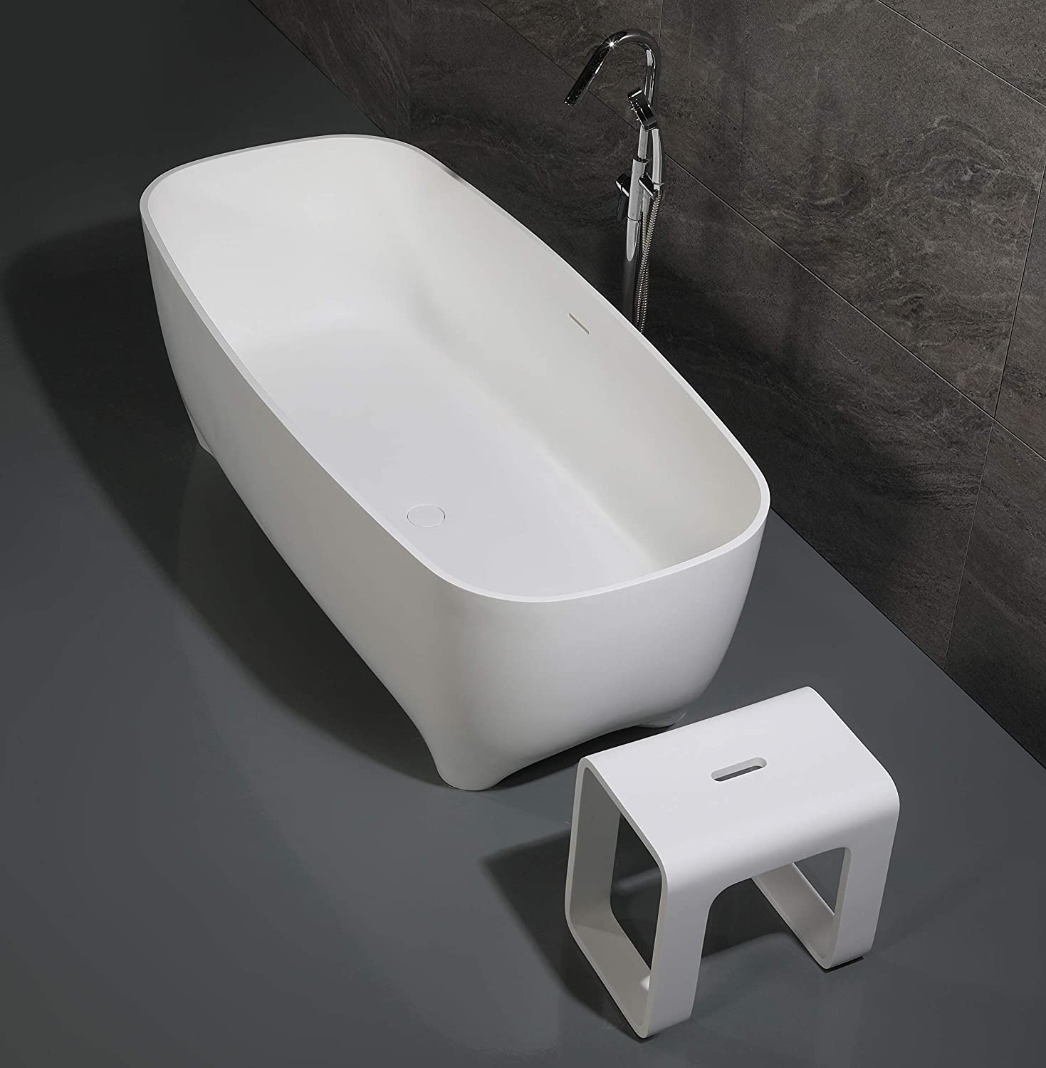 ALFI brand AB9980 Tub, White Matte