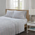 Intelligent Design Cotton Blend Jersey Knit All Season Sheet Set, Twin XL, Coral Triangle