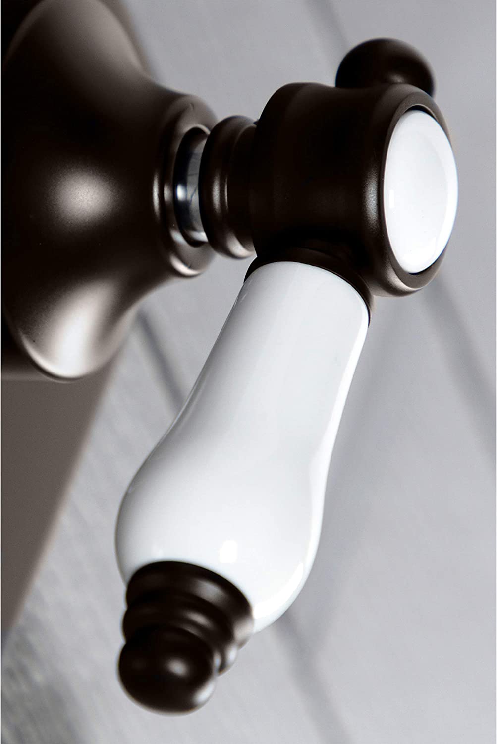 Kingston Brass KS3045BPL Bel-Air Three-Way Diverter Valve with Trim Kit, Oil Rubbed Bronze