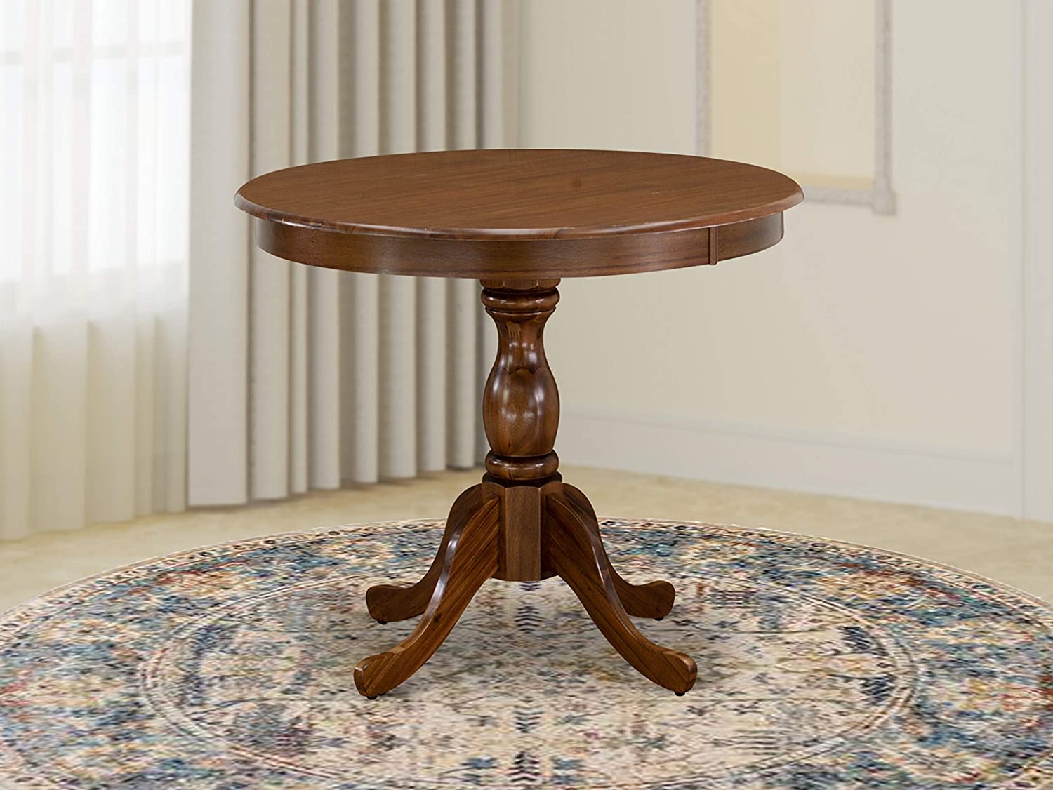 East West Furniture AMT-LWH-TP Dining Table